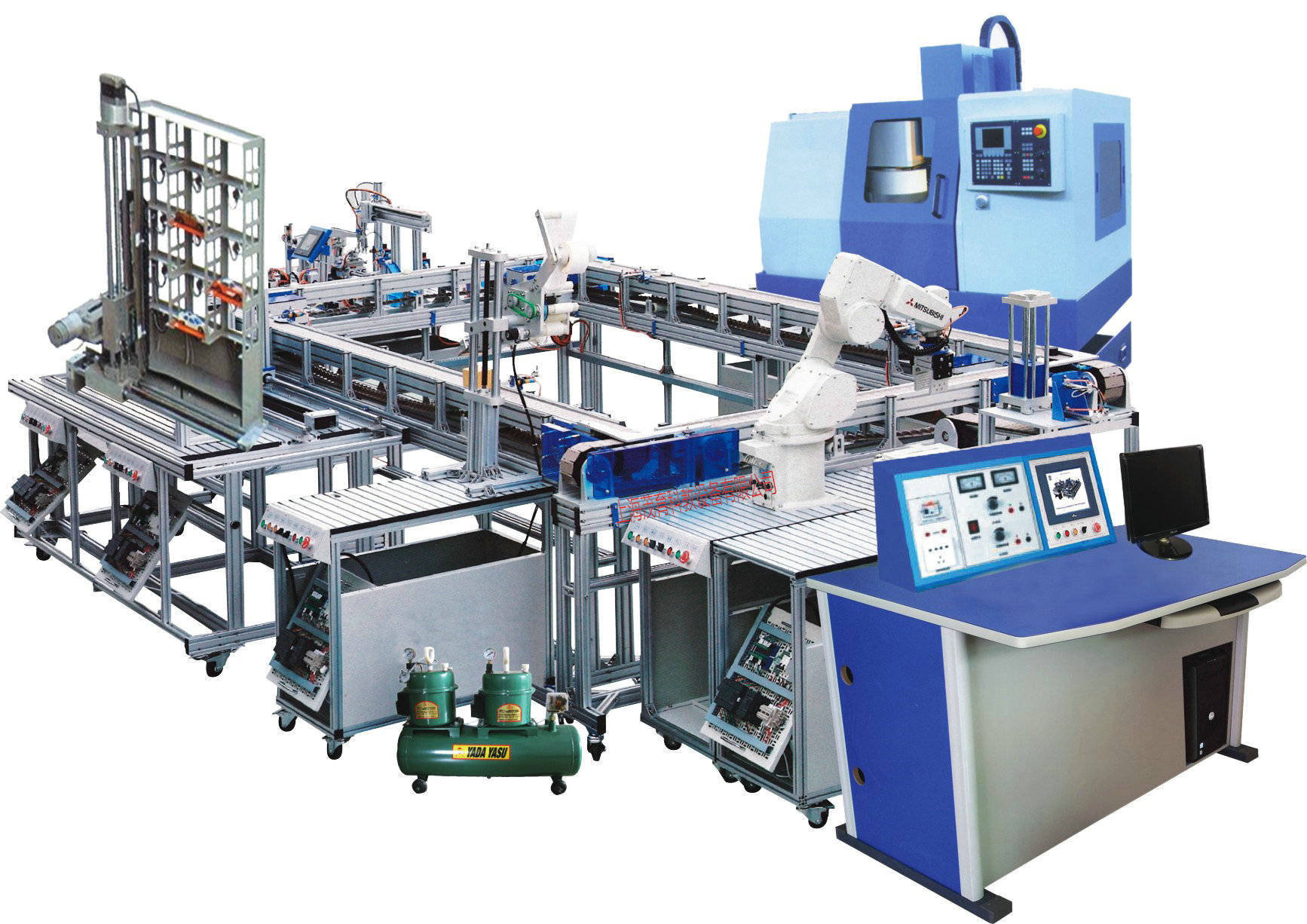 柔性生產(chǎn)制造實(shí)驗(yàn)設(shè)備 機(jī)電一體化與自動化技術(shù)的融合